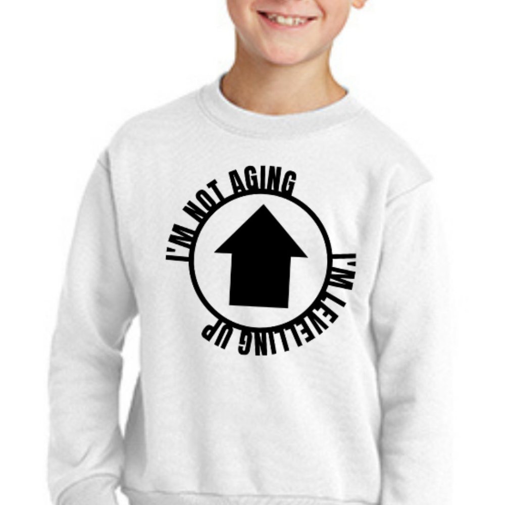 I'm Leveling Up Gaming Youth Sweatshirt